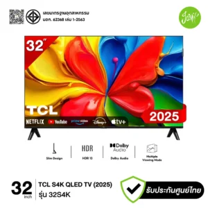TCL 32S4K ทีวี 32 นิ้ว HD Google TV Smart TV