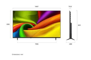 LG 55NU855BPSA NANO 4K UHD AI Smart TV 55 นิ้ว รุ่นปี 2026